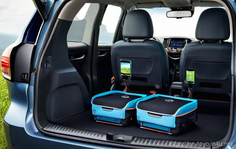 토요타 하이랜더의 장거리 주행 성능 - **Prompt:** A dynamic, slightly elevated shot of a sleek Toyota Highlander confidently navigating a ...